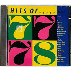 Bee Gees, 10cc, Status Quo ym. CD Hits of 1977-78  kansi EX levy EX Käytetty CD