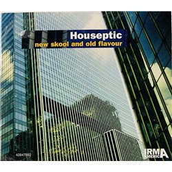 House Of Blue, Legato, Be Noir ym. CD Houseptic -New School And Old Flavour  kansi EX- levy EX Käytetty CD