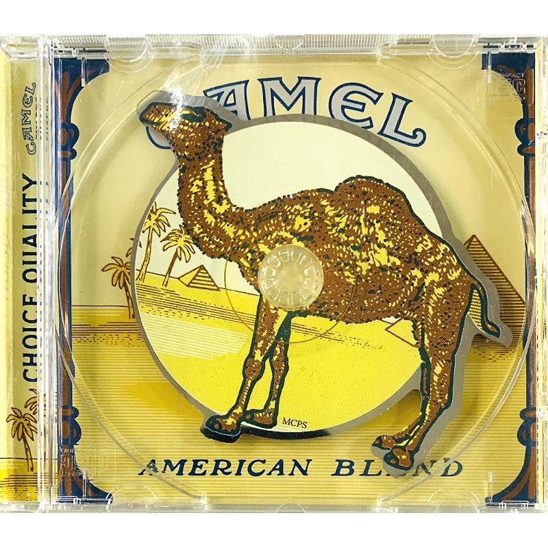 Chart Mixers CD Choice quality, muotoiltu mainos-CD Camel Cigarettes  kansi EX levy EX Käytetty CD