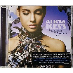 Keys Alicia CD The element of freedom  kansi EX levy EX Käytetty CD