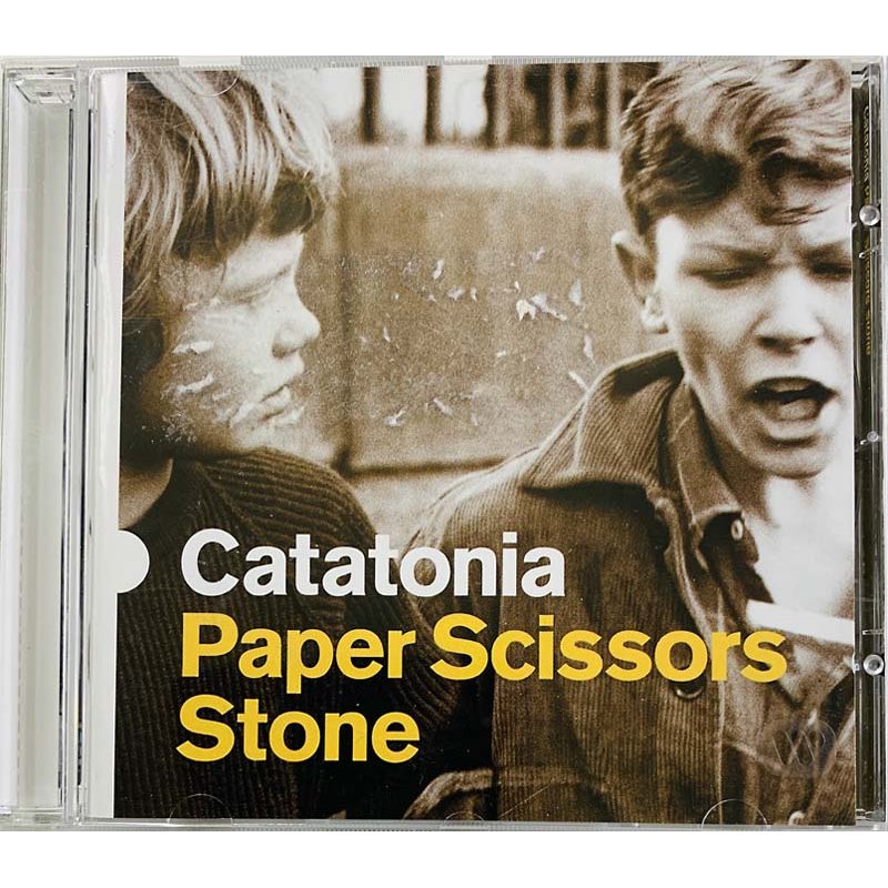 Catatonia CD Paper Scissors Stone  kansi EX levy EX Käytetty CD
