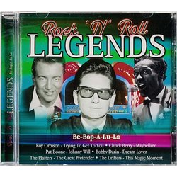 Roy Orbison, Chuck Berry ym. CD Rock ‘n’ Roll legends be-bop-a-lu-la  kansi EX levy VG Käytetty CD