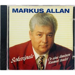 Allan Markus CD Sokeripala  kansi EX levy EX Käytetty CD
