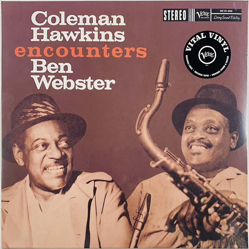 Hawkins Coleman LP Coleman Hawkins encounters Ben Webster LP