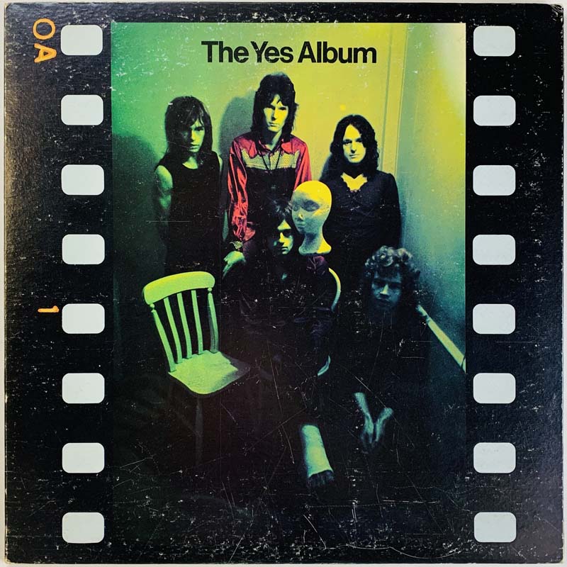 Yes LP The Yes album  kansi VG levy VG Käytetty LP