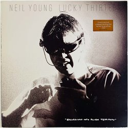 Young Neil LP Lucky thirteen 2LP  kansi EX levy EX Käytetty LP
