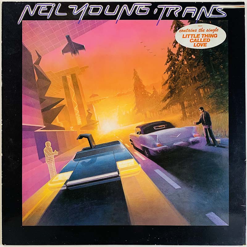 Young Neil LP Trans  kansi VG+ levy EX Käytetty LP