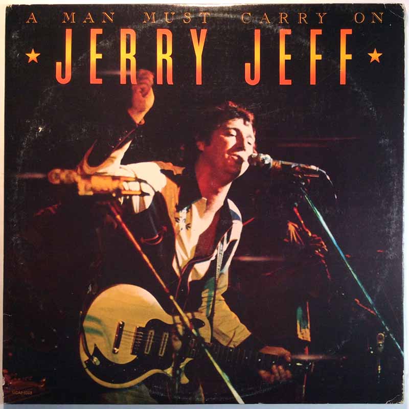 Walker Jerry Jeff LP A Man Must Carry On 2LP  kansi VG levy EX Käytetty LP