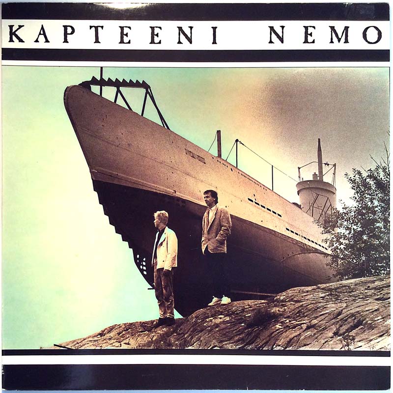Kapteeni Nemo LP Kapteeni Nemo -86  kansi EX levy EX Käytetty LP