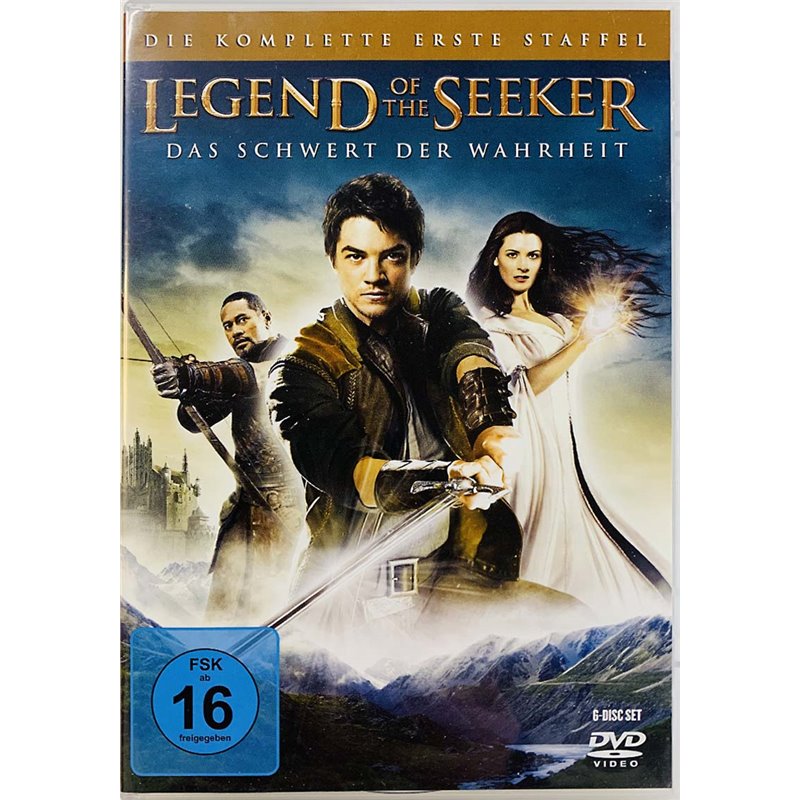 DVD - Elokuva DVD Legend of the Seeker 1.kausi 6DVD  kansi EX levy EX- Käytetty DVD