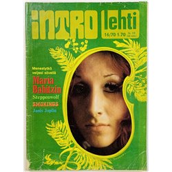 Intro 1970 16 Janis Joplin, Muska, Marquee-klubi aikakauslehti