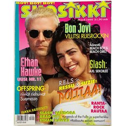 Suosikki 1995 8 Bon Jovi villitsi Ruisrockin aikakauslehti