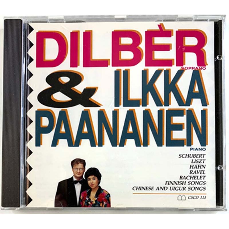 Dilber & Ilkka Paananen CD Dilber & Ilkka Paananen  kansi EX levy EX Käytetty CD