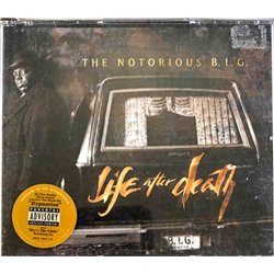 Notorious B.I.G. CD Life After Death 2CD  kansi EX levy EX Käytetty CD