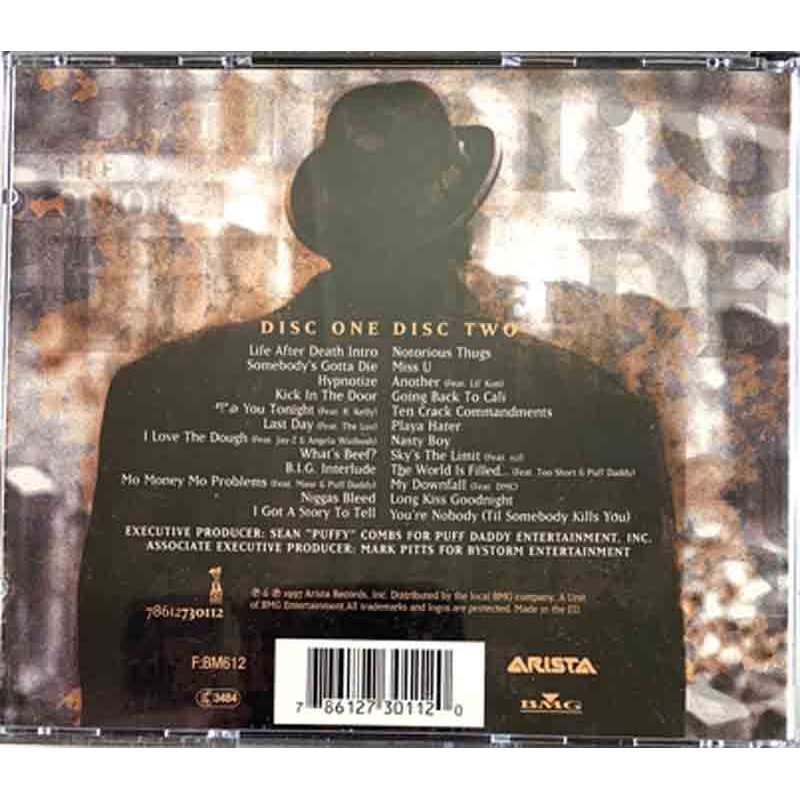 Notorious B.I.G. CD Life After Death 2CD  kansi EX levy EX Käytetty CD