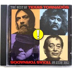 Texas Tornados CD The best of  kansi EX levy VG+ Käytetty CD
