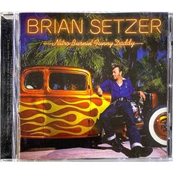 Setzer Brian CD Nitro burnin’ funny daddy  kansi EX levy VG+ Käytetty CD