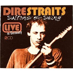 Dire Straits CD Live in Germany -79 2CD  kansi EX levy EX Käytetty CD