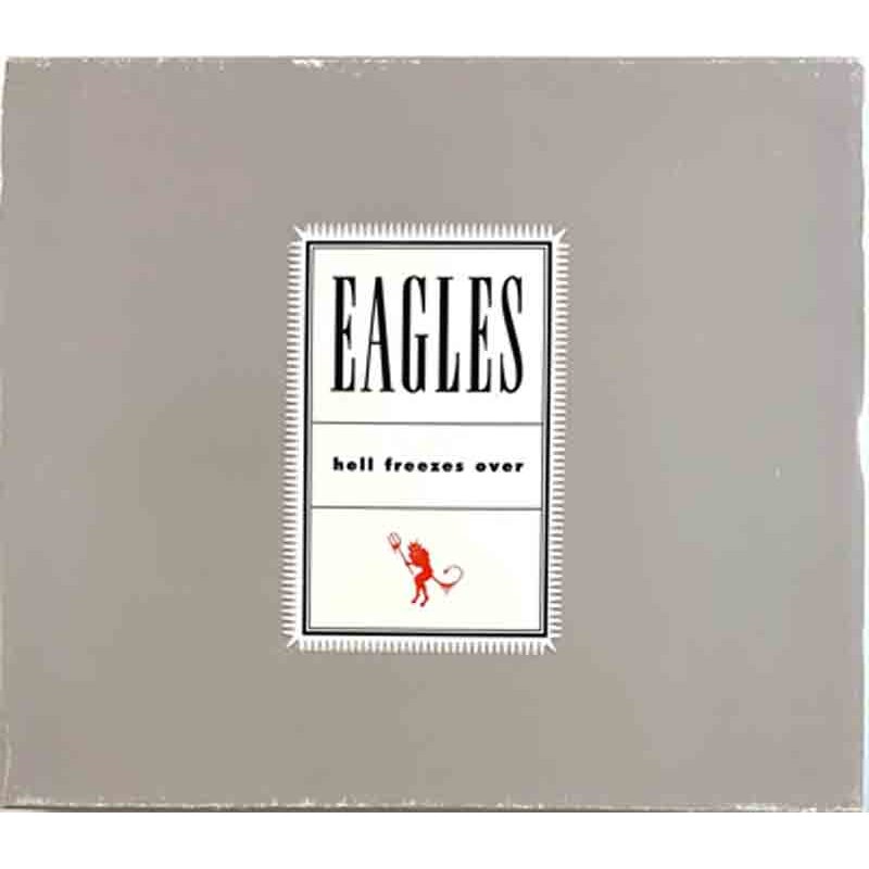 Eagles CD Hell freezes over  kansi EX levy EX- Käytetty CD