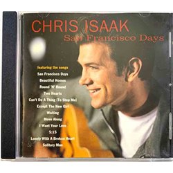 Isaak Chris CD San Francisco Days  kansi EX levy EX Käytetty CD