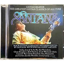 Santana CD Guitar Heaven  kansi EX levy EX Käytetty CD