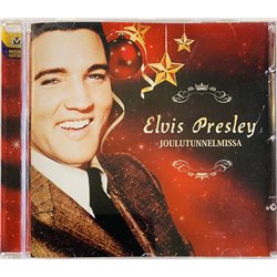 Elvis CD Joulutunnelmissa  kansi EX levy EX Käytetty CD