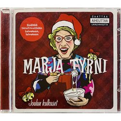 Marja Tyrni CD Joulun kulkuset  kansi EX levy EX Käytetty CD