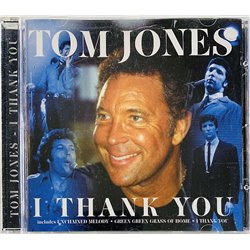 Jones Tom CD I thank you  kansi VG+ levy EX Käytetty CD