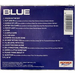 Moody Blues CD Blue  kansi EX levy EX Käytetty CD