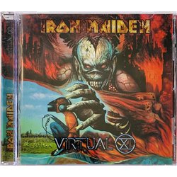 Iron Maiden CD Virtual XI  kansi EX levy EX Käytetty CD