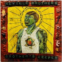 Neville Brothers LP Brother's Keeper  kansi EX levy EX Käytetty LP