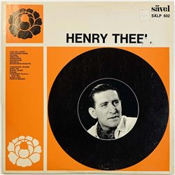 Theel Henry LP Henry Theel  kansi G+ levy VG Käytetty LP