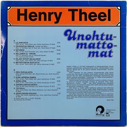 Theel Henry LP Unohtumattomat  kansi VG+ levy VG+ Käytetty LP