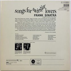 Sinatra Frank LP songs for swingin’ lovers!  kansi VG levy EX Käytetty LP