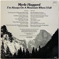 Haggard Merle LP I’m always on a mountain when I fall  kansi VG+ levy EX Käytetty LP