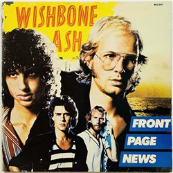 Wishbone Ash LP Front page news  kansi EX levy G+ Käytetty LP
