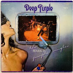 Deep Purple LP The MARK 2 purple singles  kansi VG- levy EX Käytetty LP