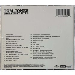Jones Tom CD Greatest Hits 23 original hits  kansi EX levy EX Käytetty CD