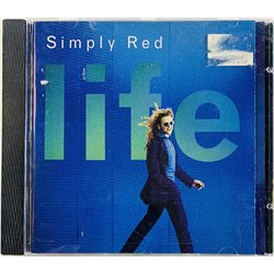Simply Red CD Life  kansi EX levy EX Käytetty CD