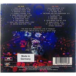 Who CD With Orchestra Live at Wembley Blu-ray + 2CD CD