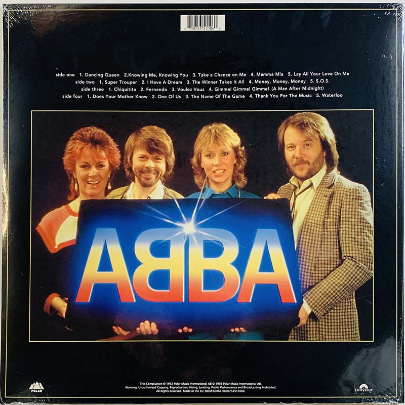 Abba LP Gold 2LP LP