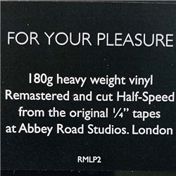 Roxy Music LP For Your Pleasure LP