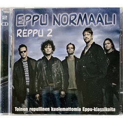 Eppu Normaali CD Reppu 2 toinen repullinen 2CD  kansi EX levy EX Käytetty CD