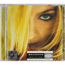 Madonna CD GHV2 Greatest hits volume 2  kansi EX levy VG+ Käytetty CD