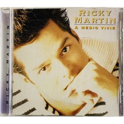 Martin Ricky CD A medio vivir  kansi EX levy EX Käytetty CD