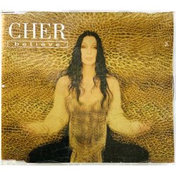 Cher CD Believe cd1 cd-single  kansi EX levy EX Käytetty CD