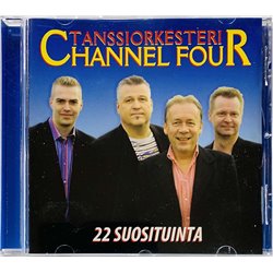 Tanssiorkesteri Channel Four CD 22 suosituinta  kansi EX levy EX Käytetty CD