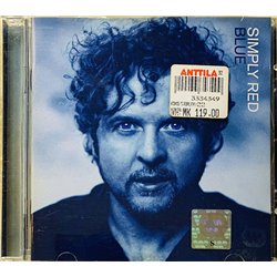 Simply Red CD Blue  kansi EX levy EX Käytetty CD