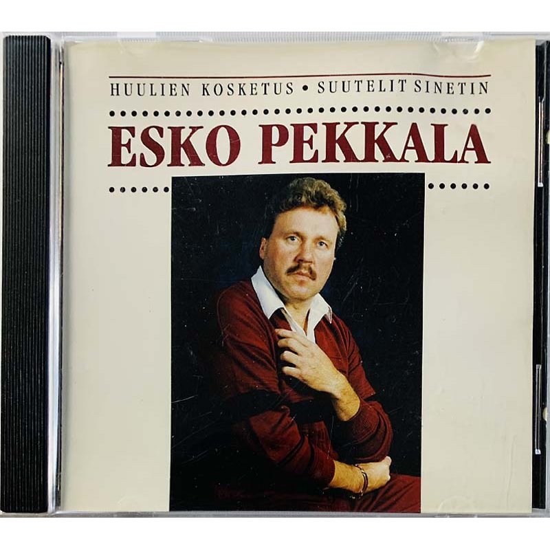 Pekkala Esko CD Huulien kosketus / Suutelit sinetin  kansi VG+ levy EX Käytetty CD