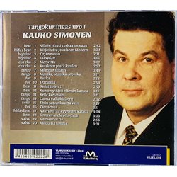 Simonen Kauko CD Silloin itkusi turhaa on vaan  kansi EX levy EX Käytetty CD